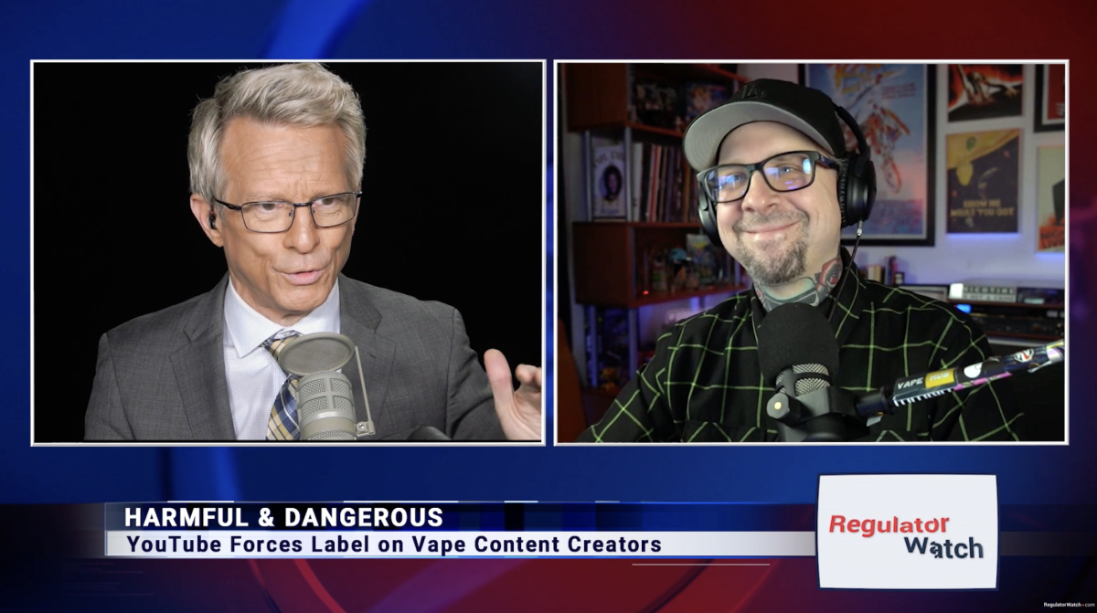 Contenido de Vapeo en Youtube enfrenta fuertes restricciones