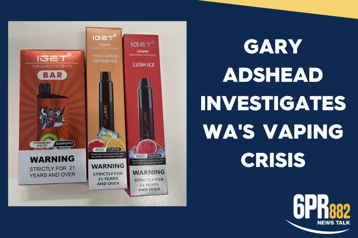 澳大利亚珀斯非法电子烟泛滥