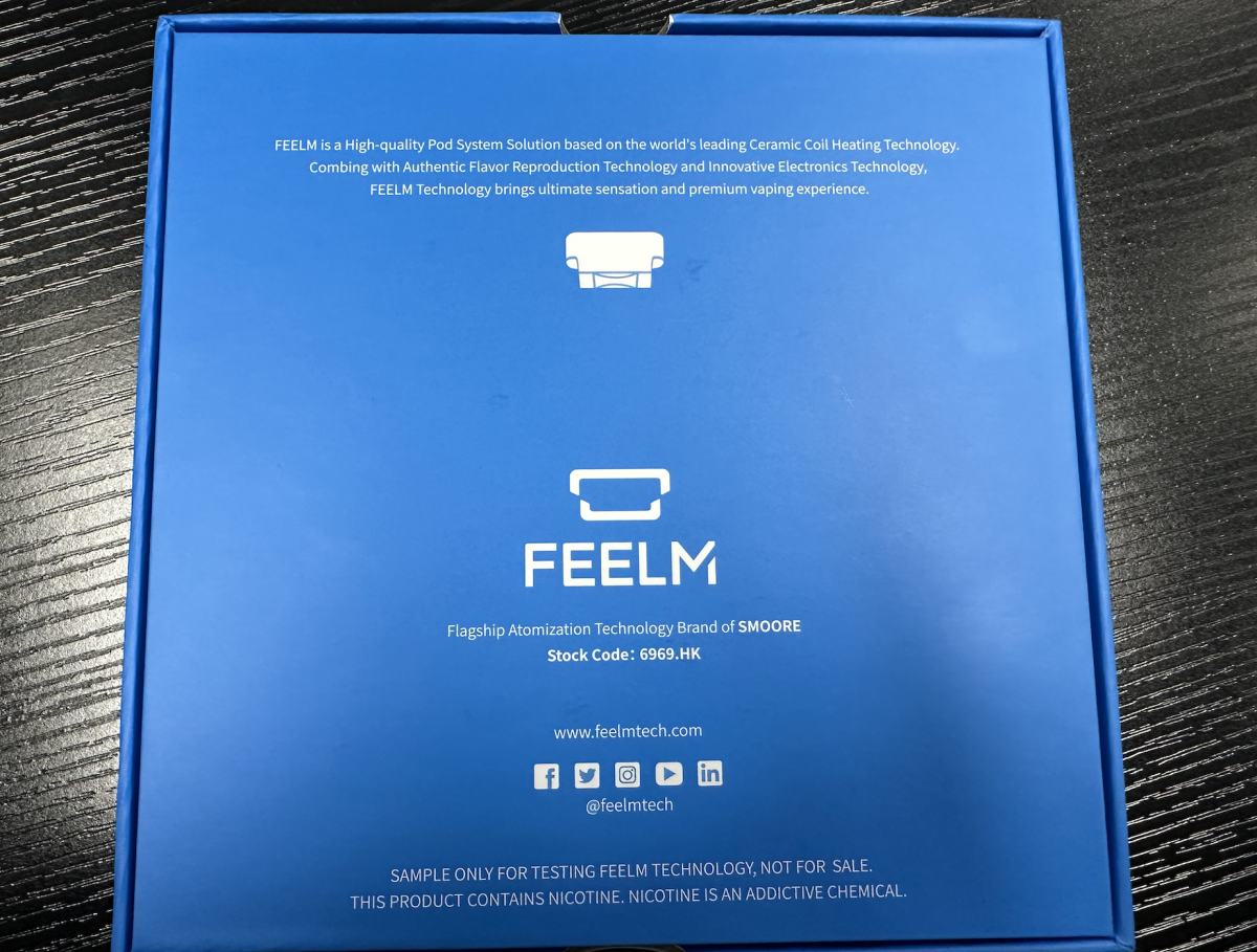 Smoore's FEELM Eco-Friendly Disposable - Traducción al español
Desechable Eco-Friendly de Smoore FEELM