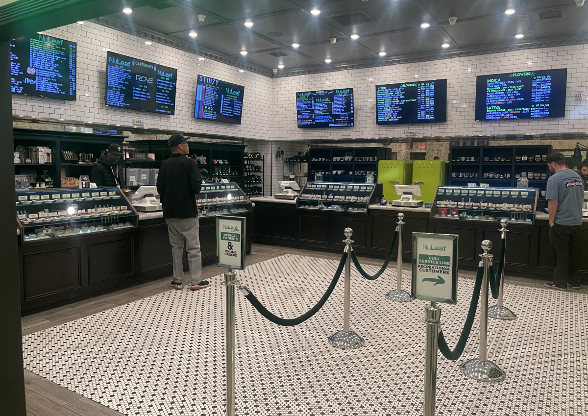 Explorando la tienda de cáñamo en Las Vegas