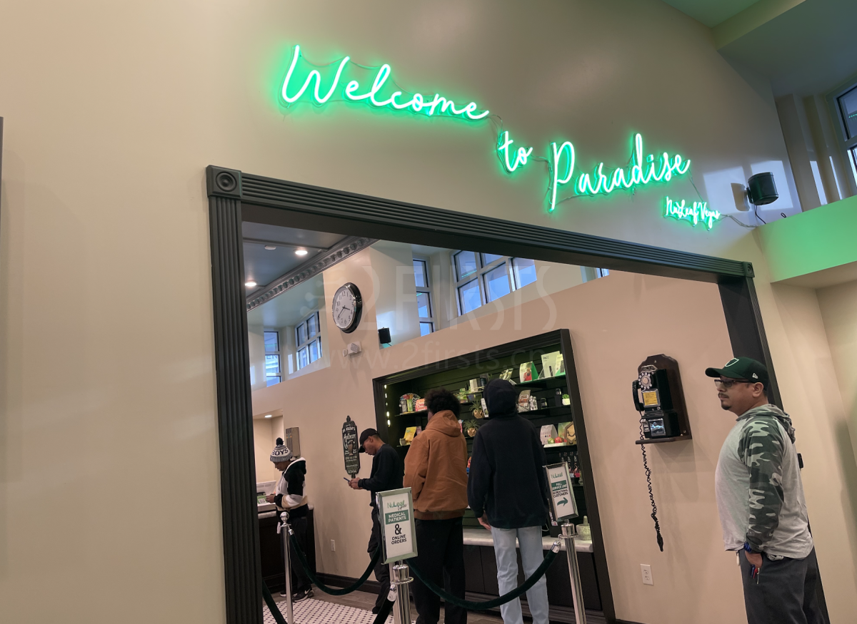 前线工作人员探访拉斯维加斯大麻专卖店