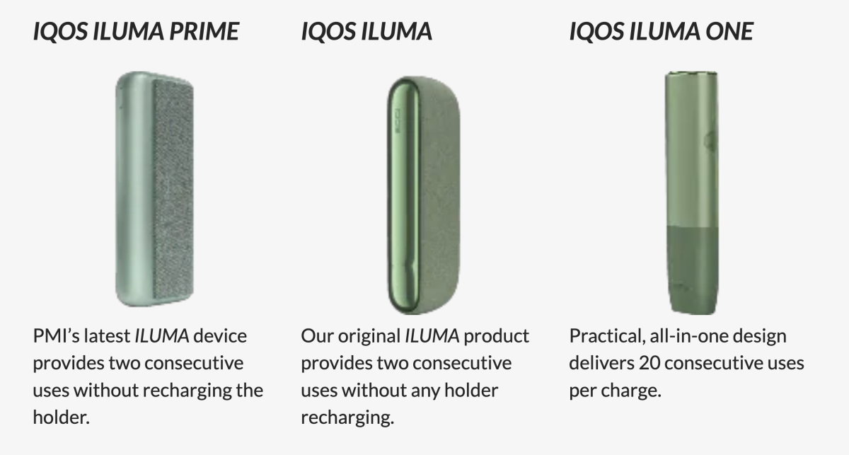 Comparing the IQOS Iluma and Iluma One Devices