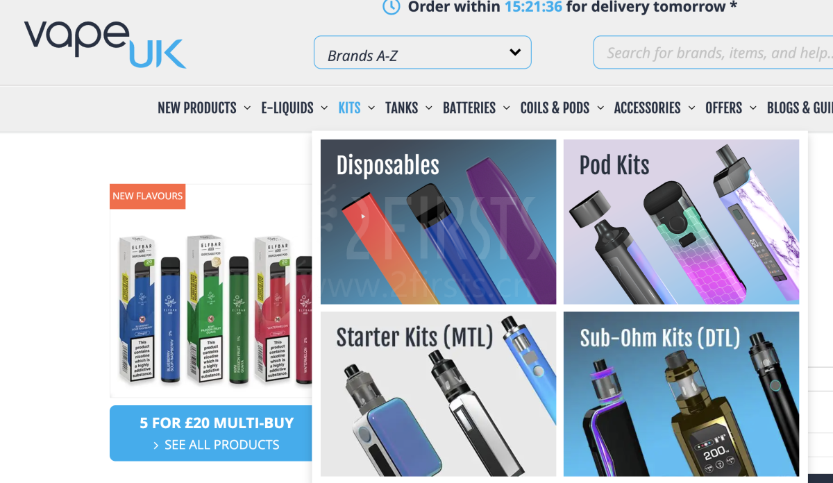 两个至上对话英国电子烟店:ELFBAR600销量不降反升