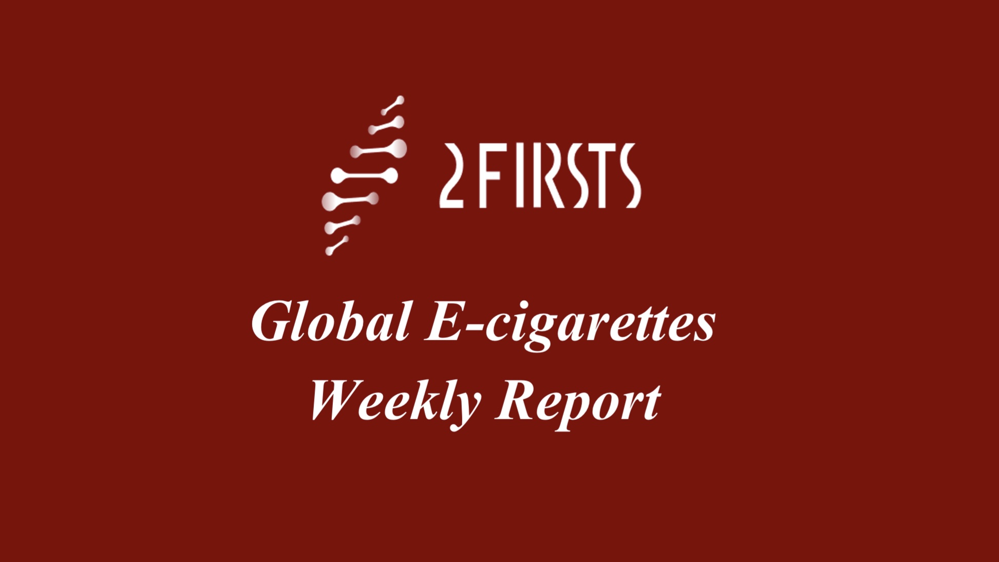 Global Electronic Cigarette Industry Weekly Report April 2nd Week