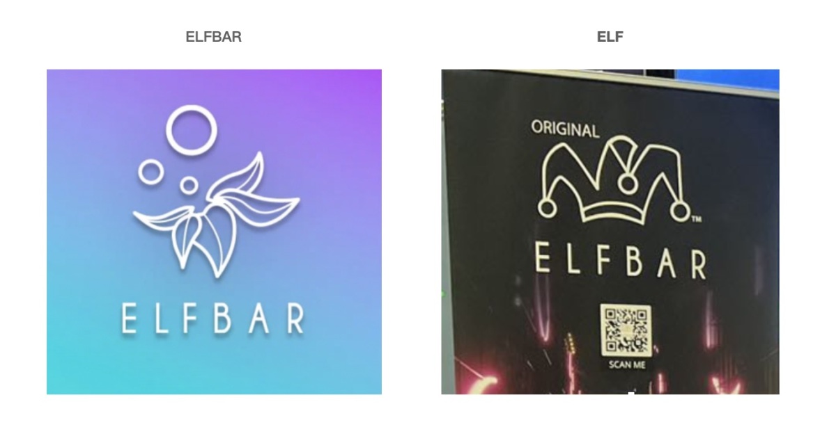 Marca Elf acusada de clonar el diseño de ELFBAR