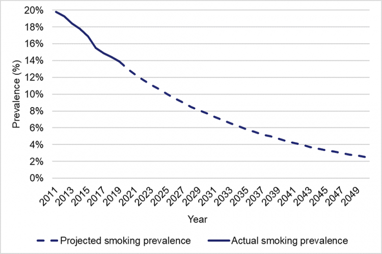 The UK's No Smoking Goal by 2030