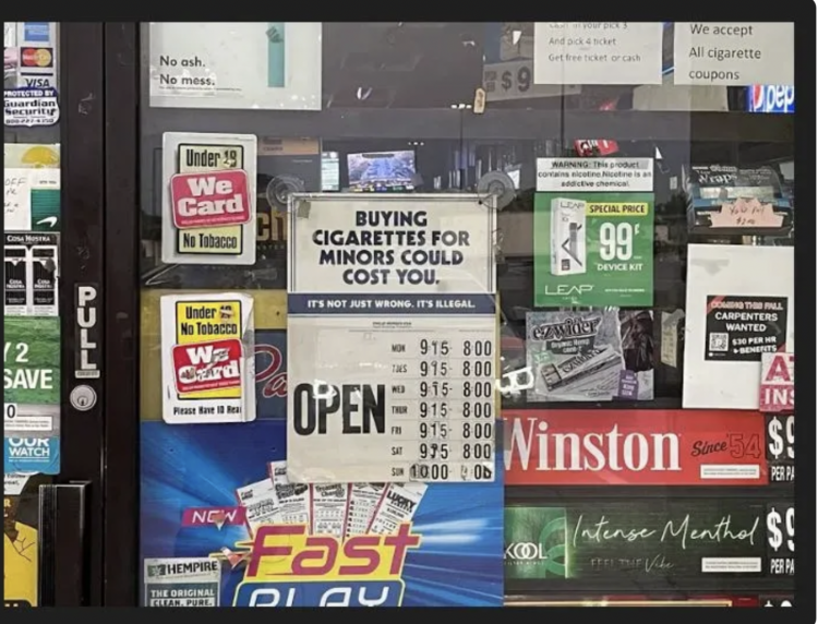Los minoristas de tabaco se dirigen a las comunidades de bajos ingresos y a los jóvenes.