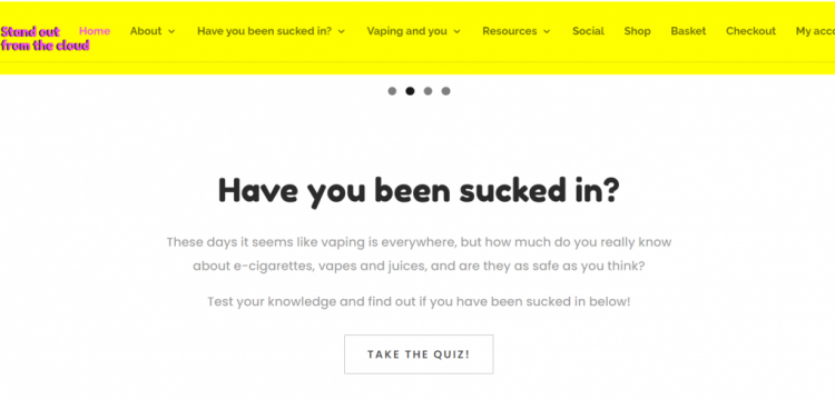 Sitio web neozelandés antitabaco criticado por tergiversar el uso de los cigarrillos electrónicos.
