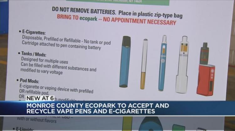 2FIRSTS Monroe County becomes first in US to recycle e cigarettes