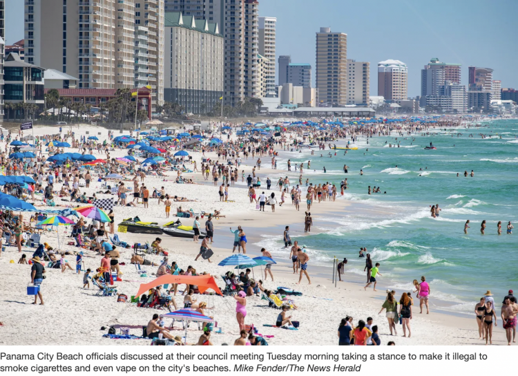 Fumar en la playa de la Ciudad de Panamá ahora es ilegal: Funcionarios.