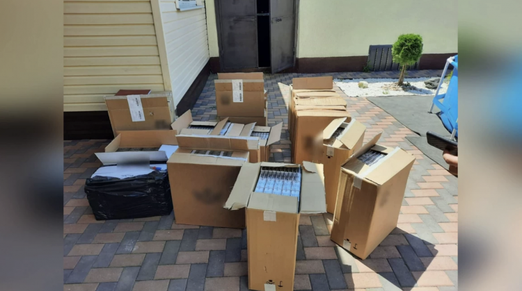 Large amount of illegal tobacco confiscated in Kabardino-Balkarian Republic.