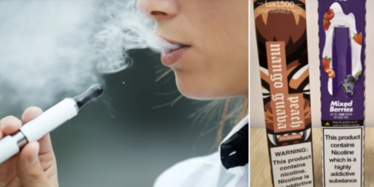 Illegal US E-cigarettes Smuggled into UK Targeting Children