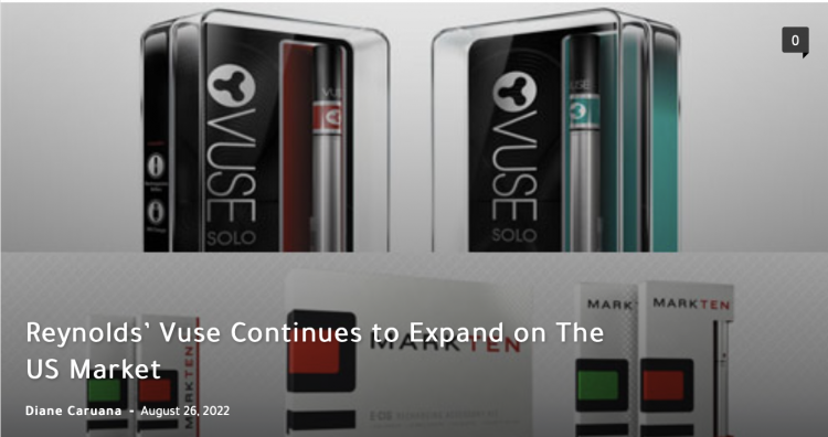 Nielsen Report Shows Changes in E-Cigarette Market Share