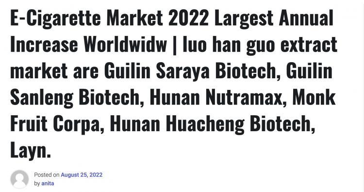 Global E-cigarette Market Analysis (2021-2028)