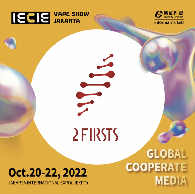 2FIRSTS ha sido nombrado socio mediático global para la exposición de vapeo IECIE Indonesia.