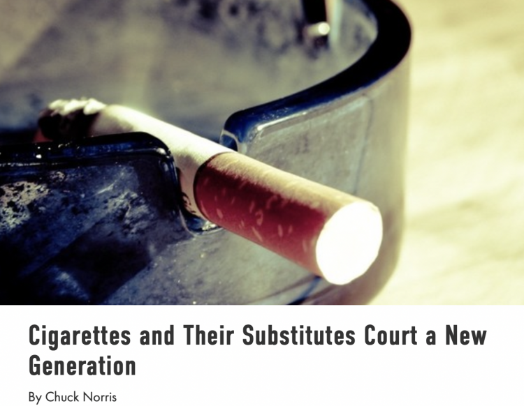 Youth Nicotine Use: A Growing Public Health Concern