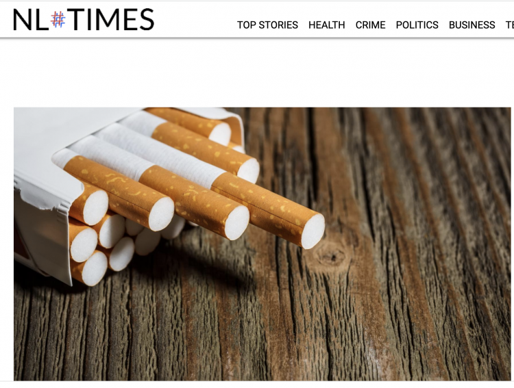 Netherlands to Further Reduce Tobacco Sales, Ban Smoking in Playgrounds