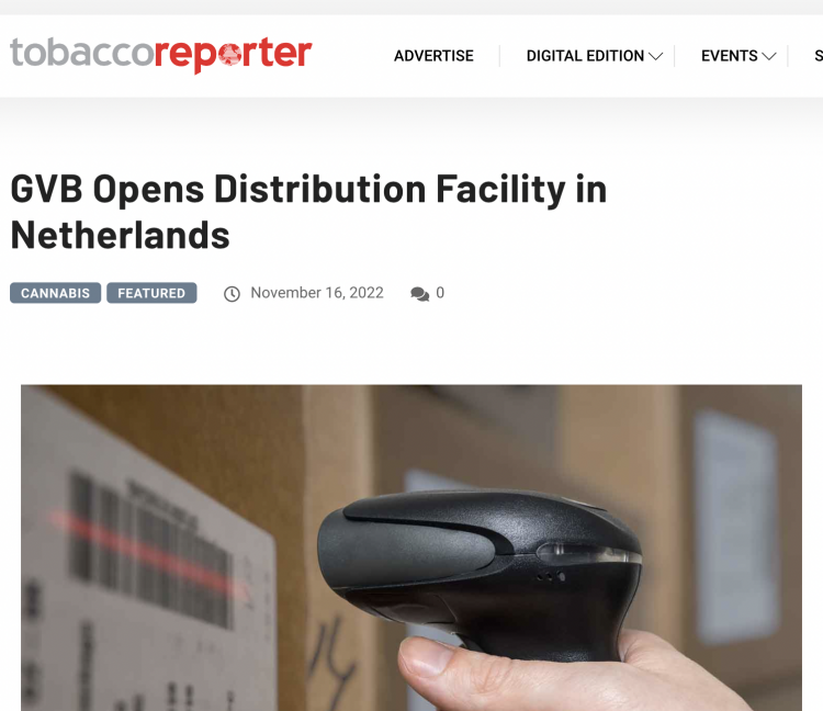 GVB Biopharma Opens Distribution Facility in Netherlands