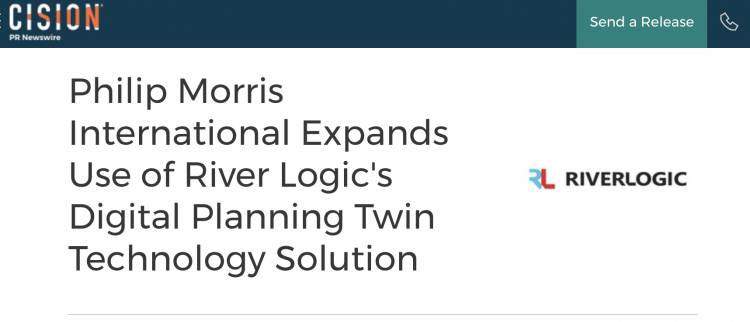 River Logic amplía su asociación con PMI para digitalizar la cadena de suministro.
