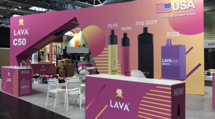 The Vaper Expo UK: showcasing top tobacco brands.