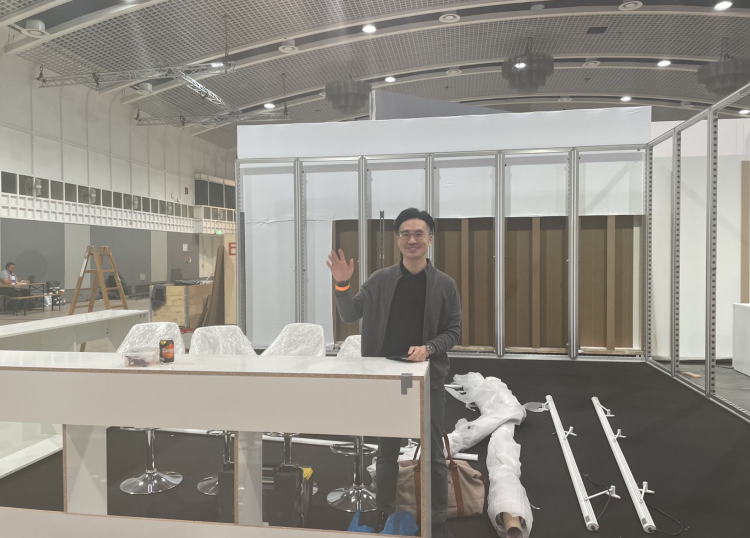 ECCC International Joint Exhibition Team at Dortmund Tobacco Fair