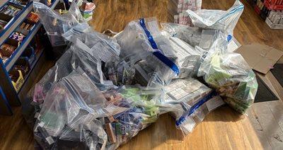 Staffordshire Police Seize Illegal Tobacco and Vapes