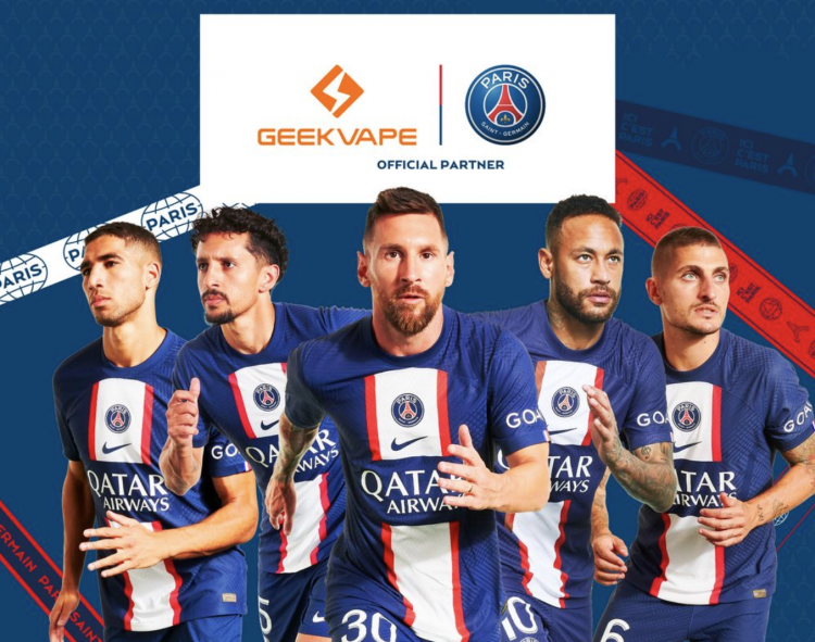 Geekvape and Paris Saint-Germain: A New Partnership