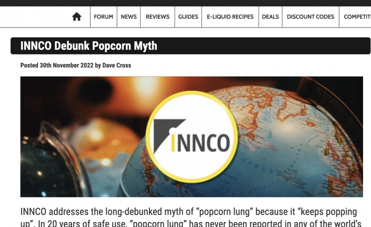 La verdad sobre la nicotina y el vapeo: la perspectiva de INNCO