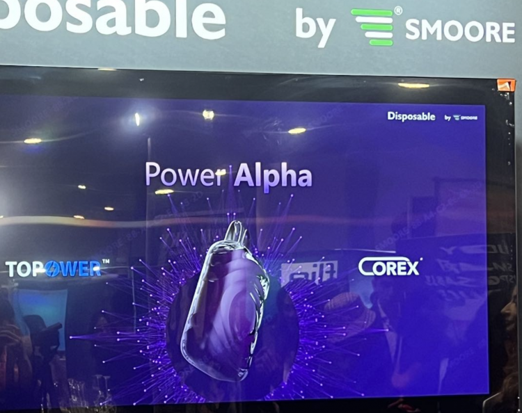 Smoore lanza Power Alpha: más de 6000 caladas sin necesidad de recargar.