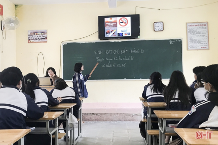 Previniendo el uso de tabaco y cigarrillos electrónicos en escuelas por parte de los jóvenes.