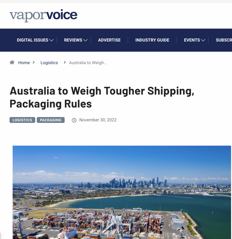 Australia está considerando importantes reformas para prevenir el vaping en jóvenes.
