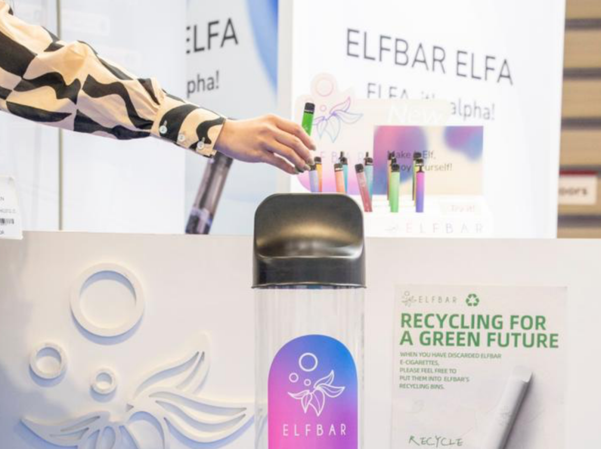 ELFBAR se une a un reciclador del Reino Unido para fortalecer sus prácticas sostenibles a nivel mundial.