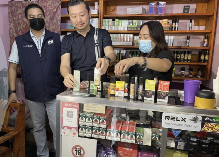DTI Tightens Monitoring on Vape Shops in Manila