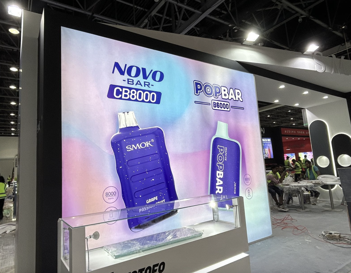 迪拜电子烟展即将开幕 SMOORE、ELFBAR、RELX、HQD、Puffmi、MOTI等展台亮点抢先看