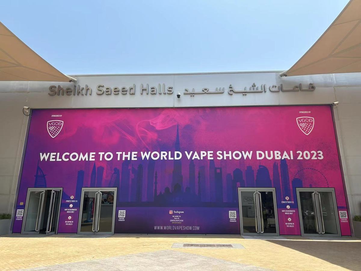 WORLD VAPE SHOW 2023 en Dubai: Marcas y productos.