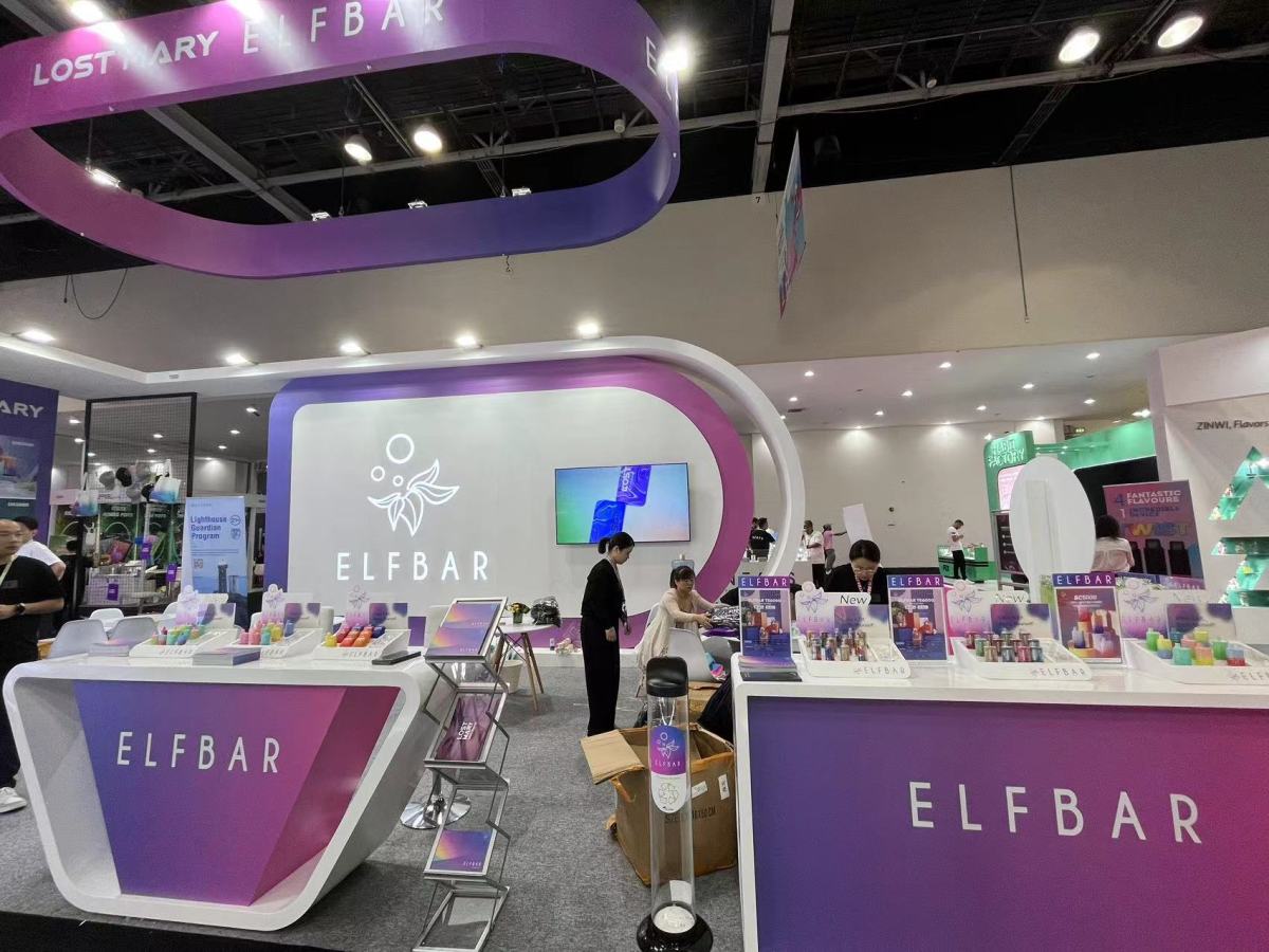 专访ELFBAR展台:主推三款产品 认为迪拜对于品牌全球布局具有重大意义