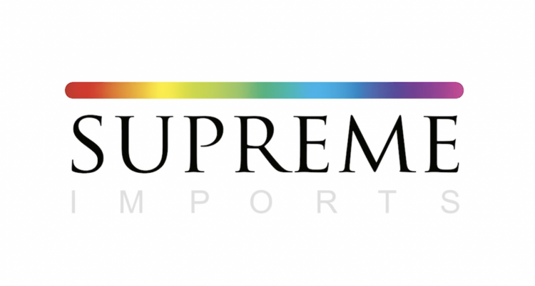 Supreme rainbow outlet logo