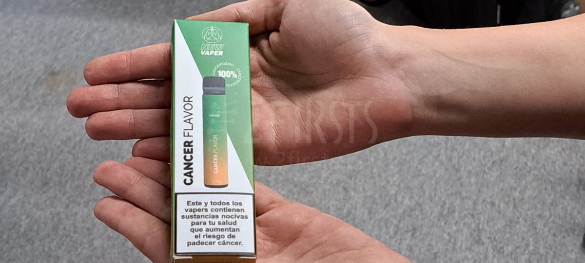 西班牙抗癌协会推出“癌症味”仿电子烟设备