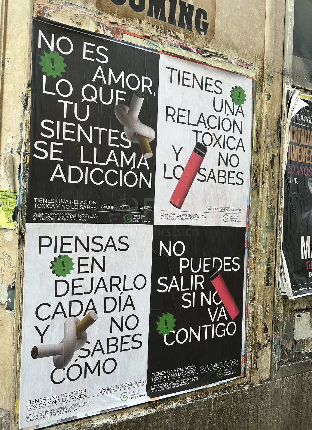 西班牙抗癌协会推出“癌症味”仿电子烟设备