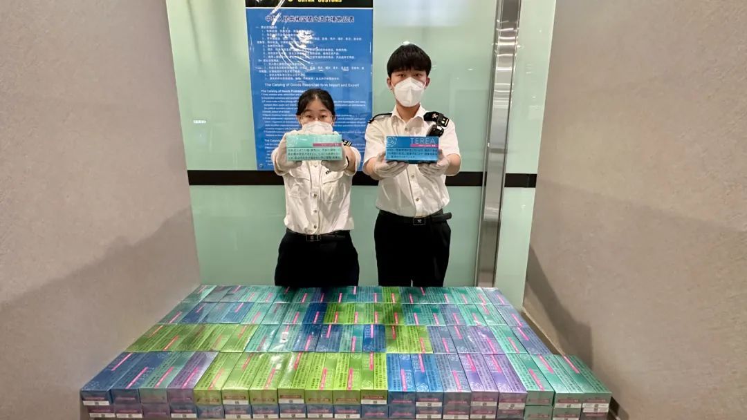 29,600 IQOS Cartridges "TEREA" Seized by Dalian Customs