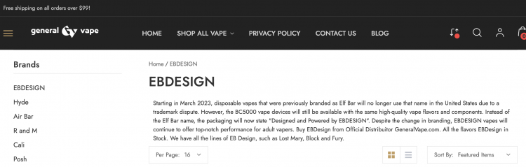 2FIRSTS | General Vape Becomes Official Distributor Of EBdesign Products