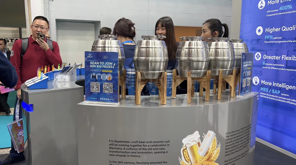 La tecnología FEELM de Smoore hace su debut en Inter-Tabac.