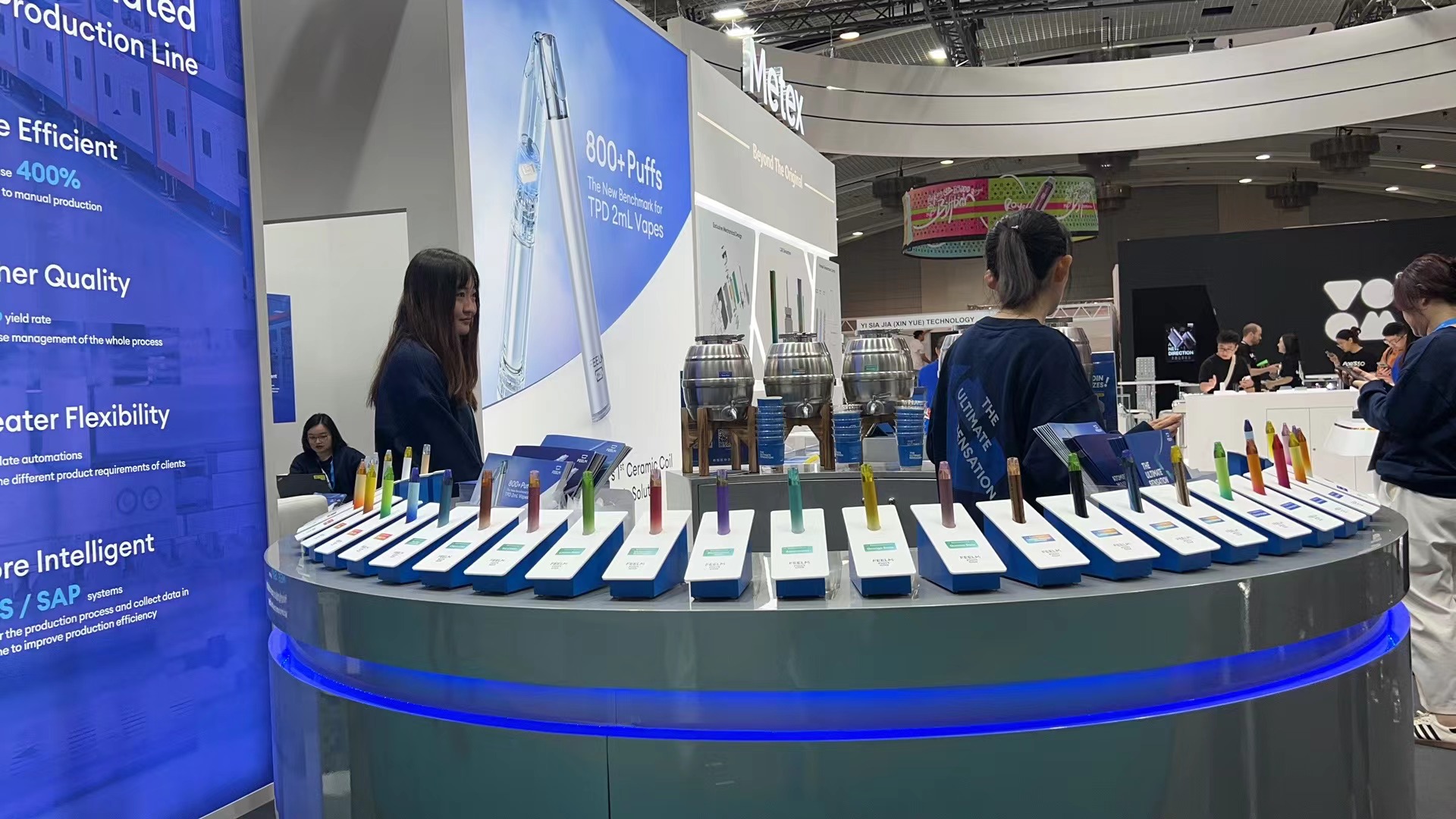 思摩尔FEELM“借鉴”德国啤酒文化展示新品
