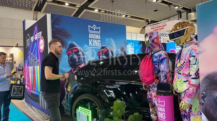 Aroma King Unveils Car-inspired E-cigarette at InterTabac