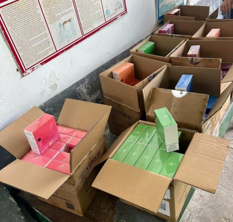 Unreported Shipment of E-Cigarettes Seized at Ukrainian Border