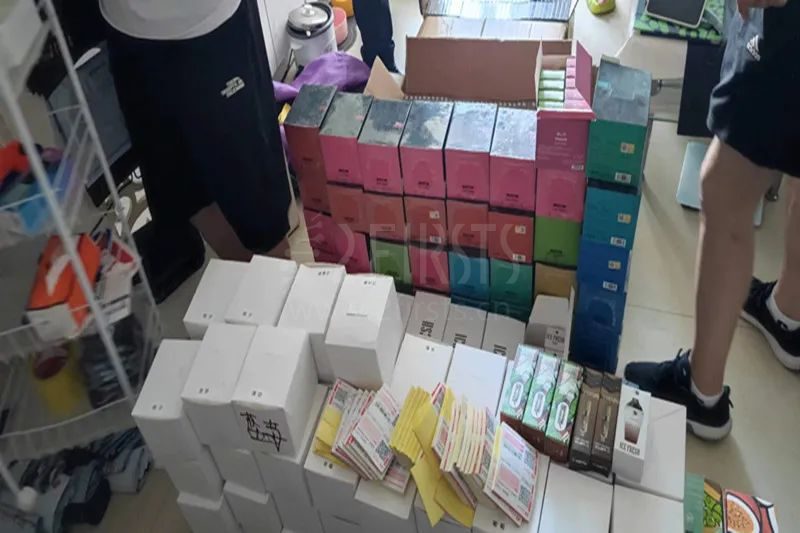 甘肃会宁破获一起非法经营电子烟案 案值超100万元