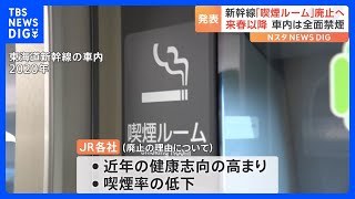 Los trenes de Shinkansen de Japón implementarán una prohibición total de fumar.