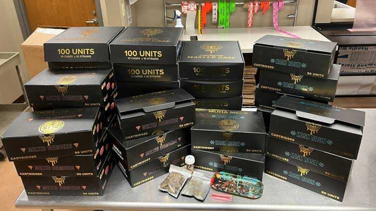 2FIRSTS Police Seize 81 000 Worth of THC E Cigarette Liquid in