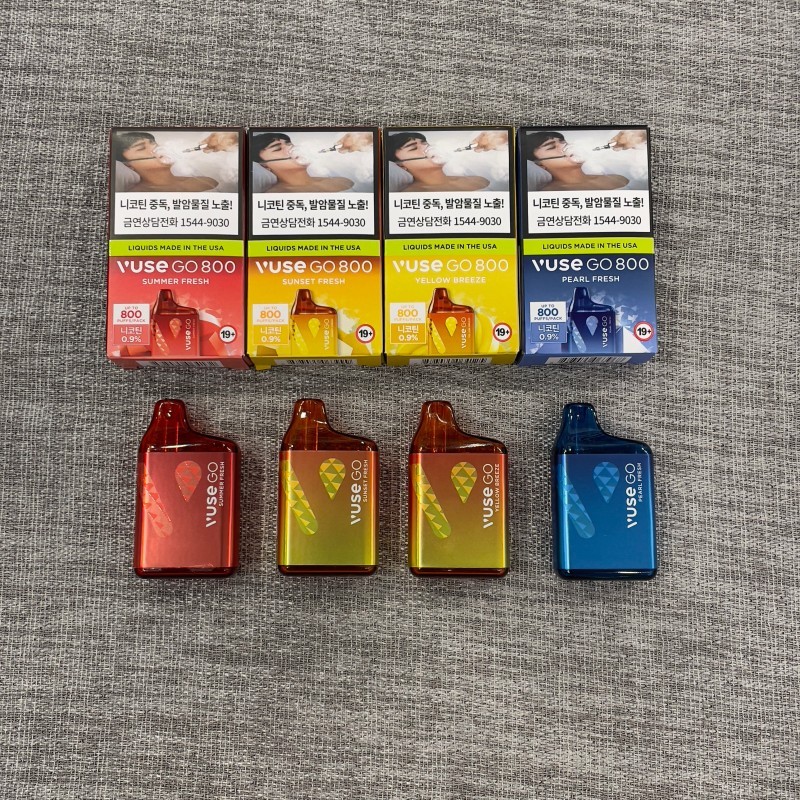 VUSE GO Introduces Unique Flavors with Abstract Naming in South Korea