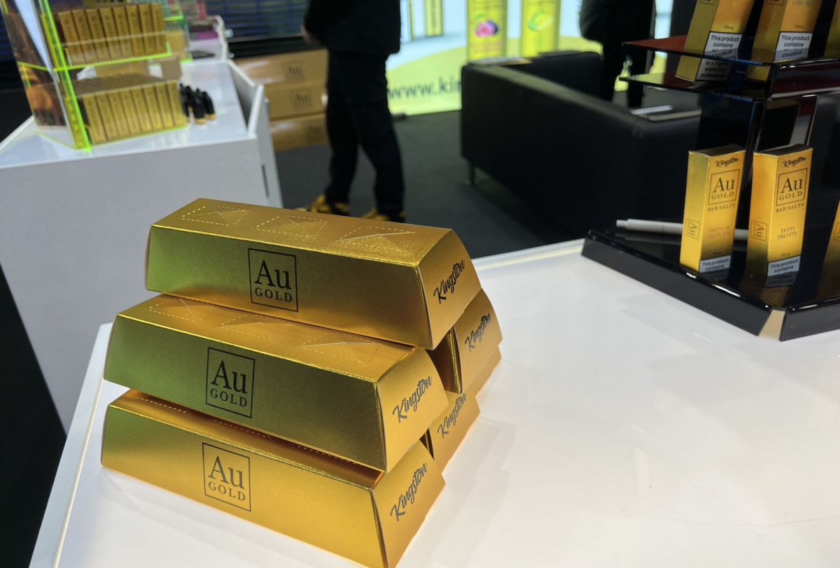 Rise of Gold: E-cigarette Brands Embrace Luxurious Design